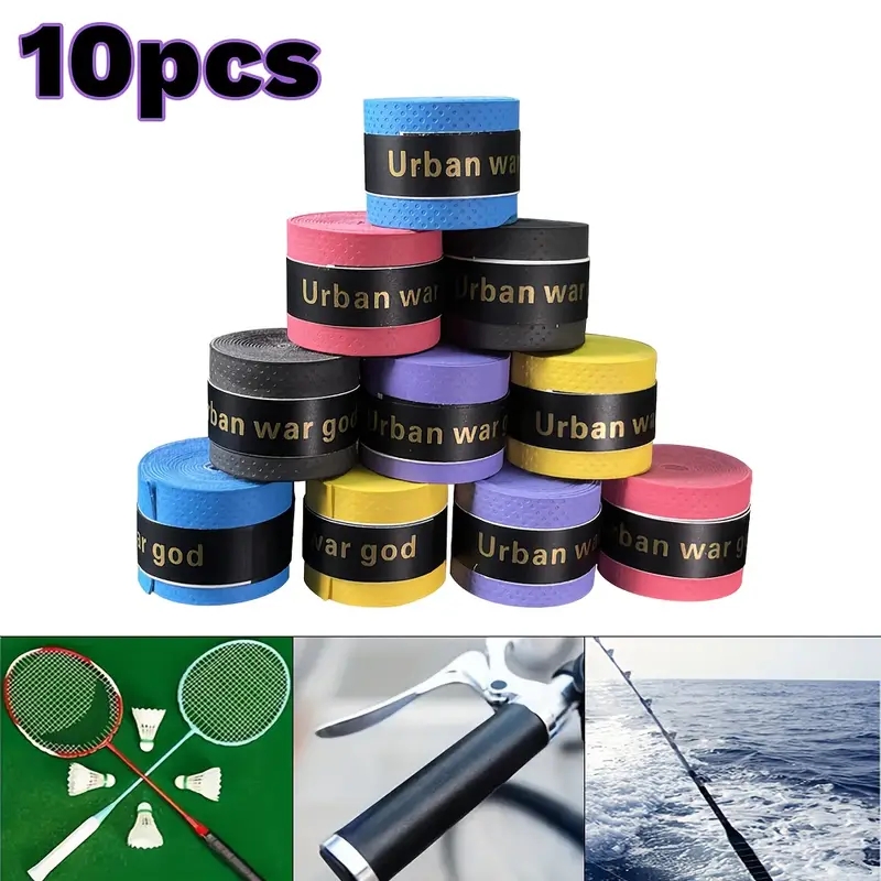 Badminton Grip Tape - Taśma antypoślizgowa do badmintona, tenisa, wędkarstwa