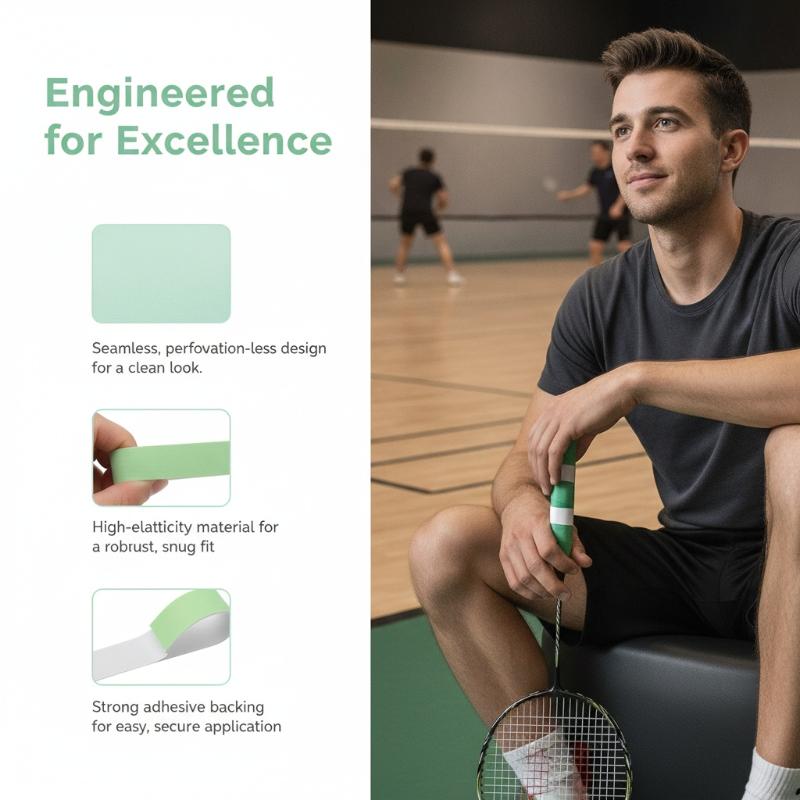 Gradientowa Taśma do Owijania  – Badminton Grip Tape recenzja i cena