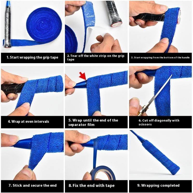 Nowy zestaw 1 szt. 5m/10m Taśm – Badminton Grip Tape recenzja i cena